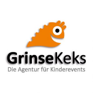 Gestaltung von DESIGN B3 – GrinseKeks Die Agentur für Kinderevents