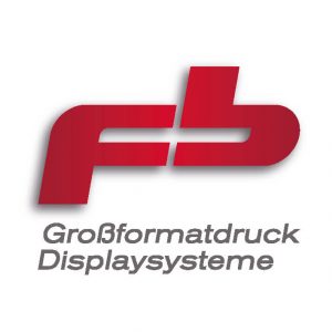 Logogestaltung von DESIGN B3 – fb Großformatdruck/Displaysysteme